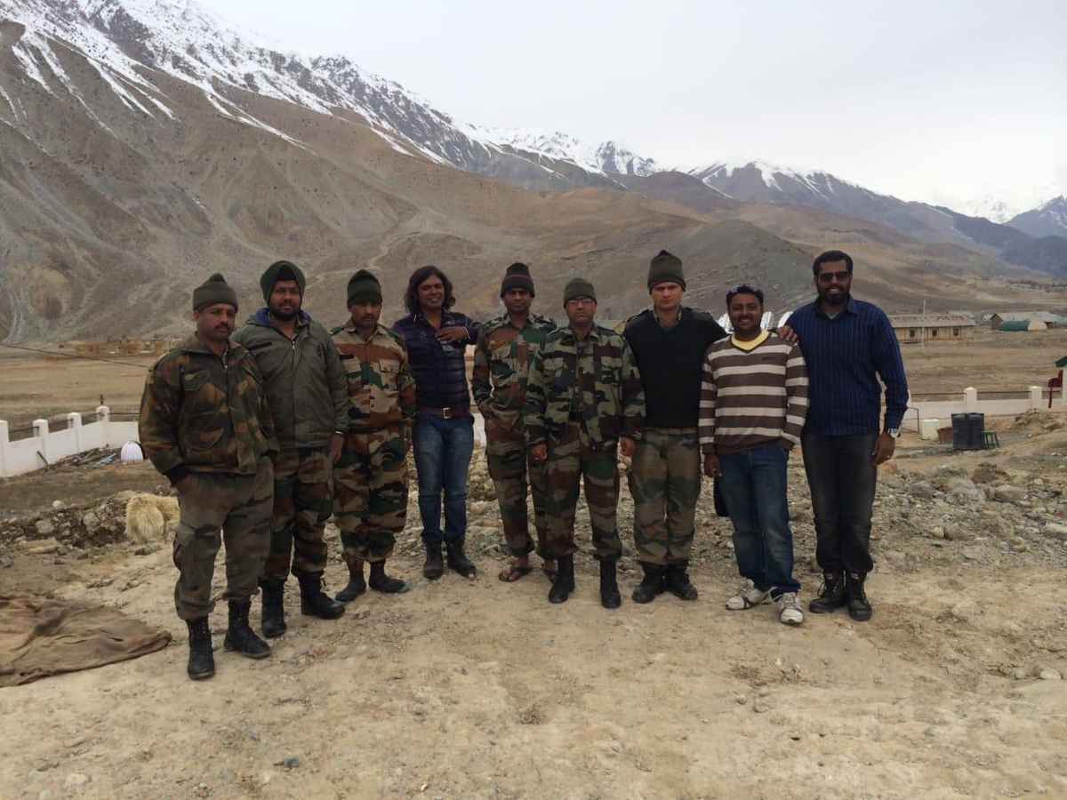 With the Indian Army at the frontier